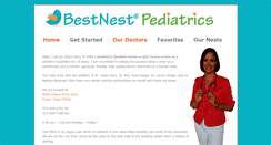 Desktop Screenshot of bestnestpediatrics.com